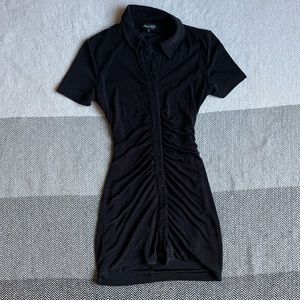 Mini Ruched Tshirt Dress